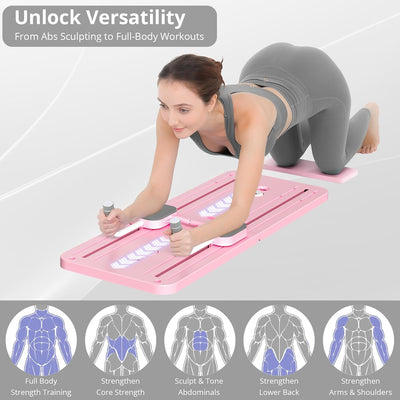 the VIRAL foldable ab sculpting board!