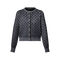 Brushed Monogram Cardigan