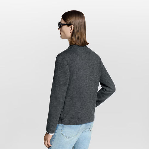 Cardigan With Pearly Embroidery