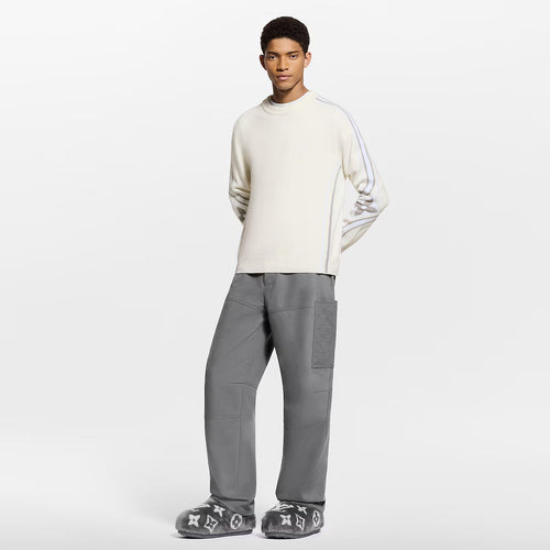 Cashmere Mix Cargo Pants