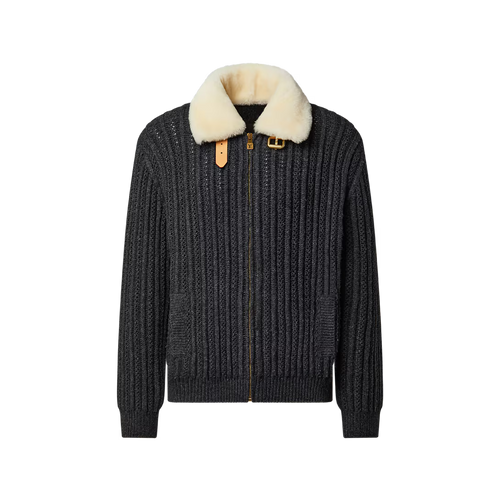 Cashmere-Wool Blouson