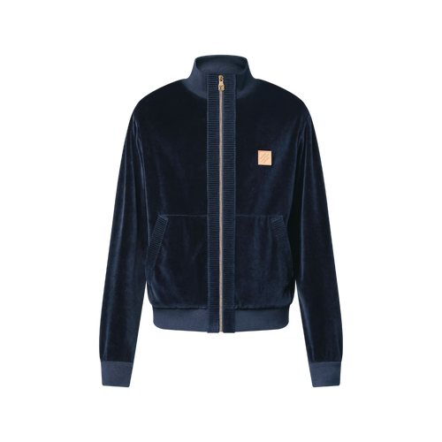 Chic Velvet Track Top