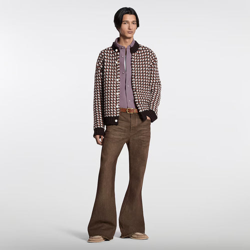 Chunky Knit Wool Cardigan