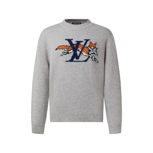 Chunky Wool-Cashmere Crewneck