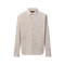 Blason Embellished Long-Sleeved Corduroy Shirt