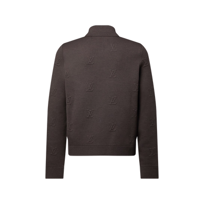 Blason Embossed Zipped Blouson