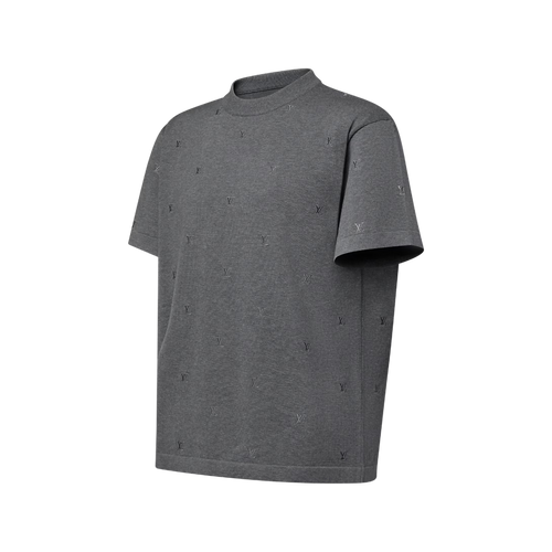 Blason Embroidered Short-Sleeved Crewneck