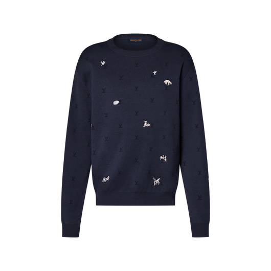 Blason Long-Sleeved Crewneck